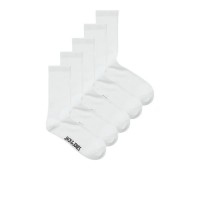 чорапи,мъжки,чорапи,jack,&,jones,basic,tennis,socks,5,pairs,white,(white,pack,white,white,white,white)