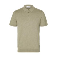 мъжки,блузи,с,яка,selected,berg,short,sleeve,polo,vetiver,detail,melange,(beige)