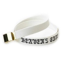 колан,колани,cult,heaven´s,gate,belt,white,(white)