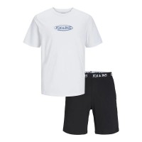 анцуг,мъжки,анцузи,jack,&,jones,oliver,tracksuit,white,pack,black,shorts,(white)