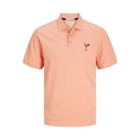 мъжки,блузи,с,яка,jack,&,jones,palm,dut,short,sleeve,polo,canyon,sunset,(orange)