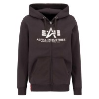 блуза,мъжки,пуловери,alpha,industries,basic,full,zip,sweatshirt,hunter,brown,(brown)