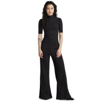 гащеризон,дамски,гащеризони,g,star,d23981,d275,short,sleeve,jumpsuit,black,(dark,black)