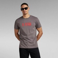 тениска,мъжки,тениски,g,star,dotted,short,sleeve,t,shirt,rabbit,(grey)