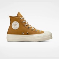маратонки,дамски,маратонки,converse,chuck,taylor,all,star,lift,platform,trainers,burnt,honey,light,gold,egret,(orange)