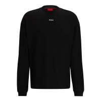 тениска,мъжки,тениски,дамски,тениски,hugo,daposo,10248326,red,long,sleeve,t,shirt,black,(black)