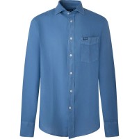 риза,с,дълъг,ръкав,мъжки,ризи,façonnable,cl,sprd,gdlin,long,sleeve,shirt,dark,denim,blue,(blue)