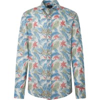 риза,с,дълъг,ръкав,дамски,ризи,мъжки,ризи,façonnable,trop,flow,prin,long,sleeve,shirt,multicolor,(multicolor)