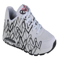 маратонки,дамски,маратонки,skechers,uno,spread,the,love,trainers,white,black,grey,print,(white)