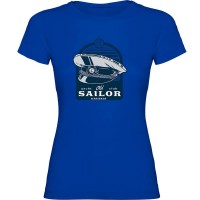 тениска,дамски,тениски,kruskis,sailor,short,sleeve,t,shirt,royal,blue