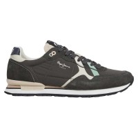 маратонки,мъжки,маратонки,pepe,jeans,brit,road,trainers,graphite,grey,(brown)