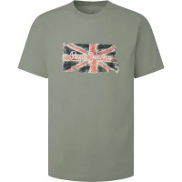 тениска,мъжки,тениски,pepe,jeans,clag,short,sleeve,t,shirt,palm,green,(green)
