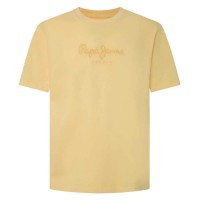 тениска,мъжки,тениски,pepe,jeans,emb,eggo,short,sleeve,t,shirt,misted,yellow,(yellow)