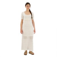 рокля,дамски,поли,и,рокли,pepe,jeans,pl953525,short,sleeve,long,dress,white,(mousse,white)