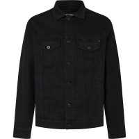 яке,мъжки,якета,pepe,jeans,pinners,coated,denim,jacket,denim,(black)