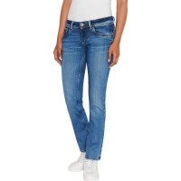 дамски,панталони,pepe,jeans,slim,fit,low,waist,jeans,denim,xw6,(blue)