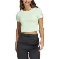 бебешка,фланелка,с,къс,ръкав,дамски,топове,adidas,3,stripes,baby,short,sleeve,top,green,(semi,green,spark)