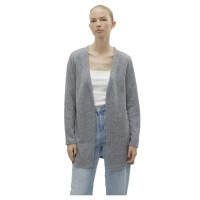 жилетка,дамски,пуловери,дамски,плетени,дрехи,vero,moda,vmblis,ls,long,cardigan,jrs,boo,cardigan,light,grey,melange,(grey)