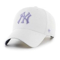 шапка,всички,шапки,47,mlb,new,york,yankees,enamel,twist,under,mvp,cap,white
