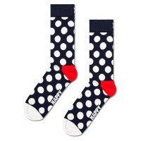 чорапи,мъжки,чорапи,happy,socks,big,dot,half,long,socks,navy,(blue)