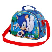 чанта,раници,karactermania,3d,faster,sonic,lunch,bag,multicolor