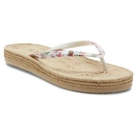 джапанки,дамски,сандали,и,чехли,roxy,south,beach,iii,flip,flops,white,pink,(white)