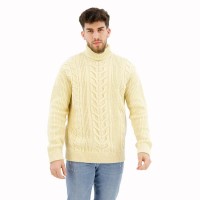 блуза,мъжки,пуловери,дамски,пуловери,superdry,merchant,cable,high,neck,sweater,beige,(off,white)