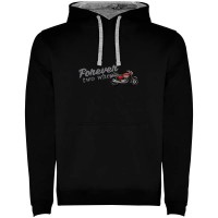 суичър,мъжки,пуловери,kruskis,forever,bicolor,hoodie,black,grey,(black)