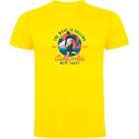 тениска,мъжки,тениски,kruskis,wave,calling,short,sleeve,t,shirt,yellow