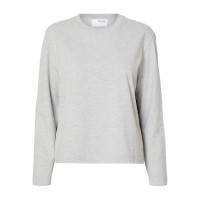 тениска,мъжки,тениски,дамски,тениски,selected,essential,boxy,long,sleeve,t,shirt,grey,(light,grey,melange)