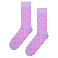 чорапи,мъжки,чорапи,happy,socks,big,dot,half,long,socks,light,purple,(purple)