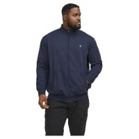 сако,мъжки,пуловери,jack,&,jones,paulos,plus,size,full,zip,sweatshirt,navy,blazer,(blue)