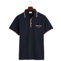 мъжки,блузи,с,яка,gant,2,col,tipping,pique,short,sleeve,polo,evening,blue,(blue)
