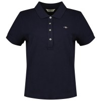 шапка,дамски,блузи,с,яка,мъжки,блузи,с,яка,gant,slim,sheild,cap,pique,short,sleeve,polo,blue,(evening,blue)