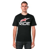 тениска,мъжки,тениски,alpinestars,ride,4.0,csf,short,sleeve,t,shirt,black,white,red,(black)