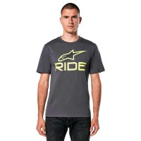 тениска,мъжки,тениски,alpinestars,ride,4.0,csf,short,sleeve,t,shirt,grey,(charcoal,black,lime,black)