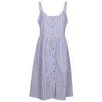 рокля,дамски,поли,и,рокли,trespass,dorothy,dress,indigo,tone,gingham,(purple)