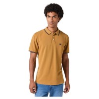 мъжки,блузи,с,яка,wrangler,112350406,short,sleeve,polo,brown,(dijon)