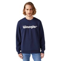 блуза,мъжки,пуловери,wrangler,112350539,logo,sweatshirt,blue,(navy)