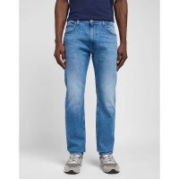 дънки,мъжки,панталони,lee,rider,slim,fit,jeans,pool,side,(blue)