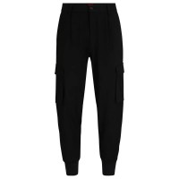 панталони,мъжки,панталони,hugo,glavin241,pants,black,(black)