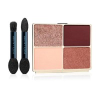 очна,линия,estee,lauder,quads,aubergine,rec,eyeshadow,palette,brown