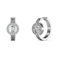 бижутерия,guess,jube03138,huggie,me,earrings,silver,(silver)
