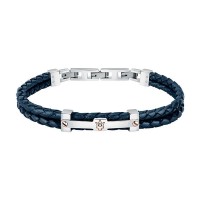 бижутерия,maserati,jm422ave,22,cm,bracelet,silver,(blue)