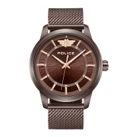 часовник,часовници,police,raho,watch,brown,(brown)