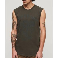 тениска,мъжки,тениски,дамски,тениски,superdry,tattoo,graphic,sleeveless,t,shirt,brown,(vintage,black)