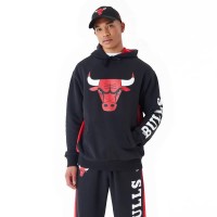 суичър,мъжки,пуловери,new,era,nba,mesh,panel,chicago,bulls,hoodie,black