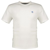 тениска,мъжки,тениски,дамски,тениски,north,sails,basic,bollo,short,sleeve,t,shirt,beige,(white)