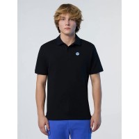 мъжки,блузи,с,яка,north,sails,basic,short,sleeve,polo,black