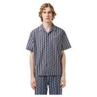 риза,с,къс,ръкав,мъжки,ризи,lacoste,ch8792,short,sleeve,shirt,methodylene,flour,(grey)